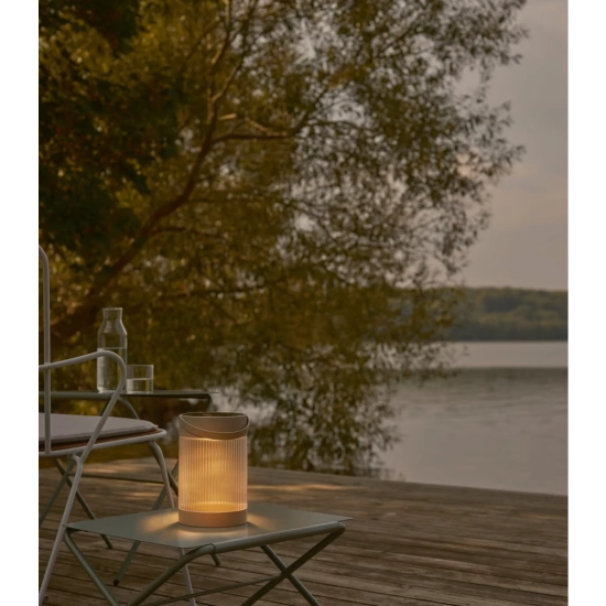 Beżowa lampa przenośna Coupar Solar IP44 Moodmaker™ 2518215009 Nordlux