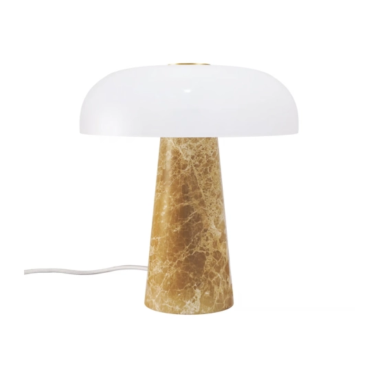 Beżowa lampa stołowa Glossy Mini- Design for the people, marmur 2520015009 Nordlux