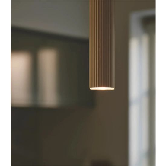 Beżowa lampa wisząca Vico Nordlux 2412103009