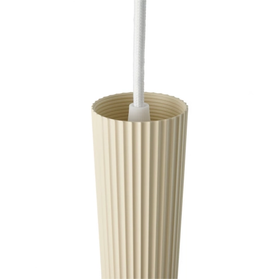 Beżowa lampa wisząca Vico Nordlux 2412103009