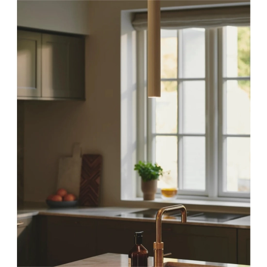Beżowa lampa wisząca Vico Nordlux 2412103009