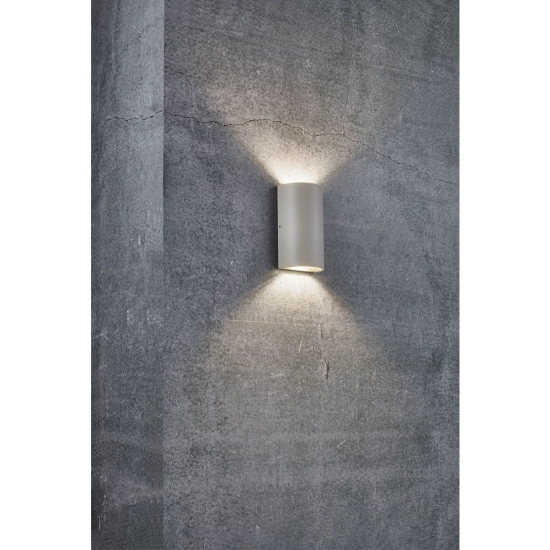 kinkiecik.pl Beżowy kinkiet zewnętrzny Rold Round - Nordlux 84141008