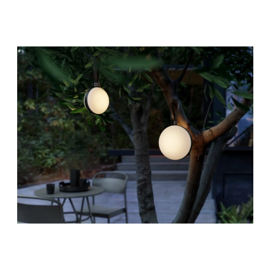 Bezprzewodowa lampa ogrodowa Bring 12 czarna - 2218013001 Nordlux