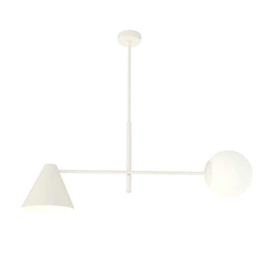 Żyrandol HERMES 2 WHITE 1348/2 EMIBIG Lighting