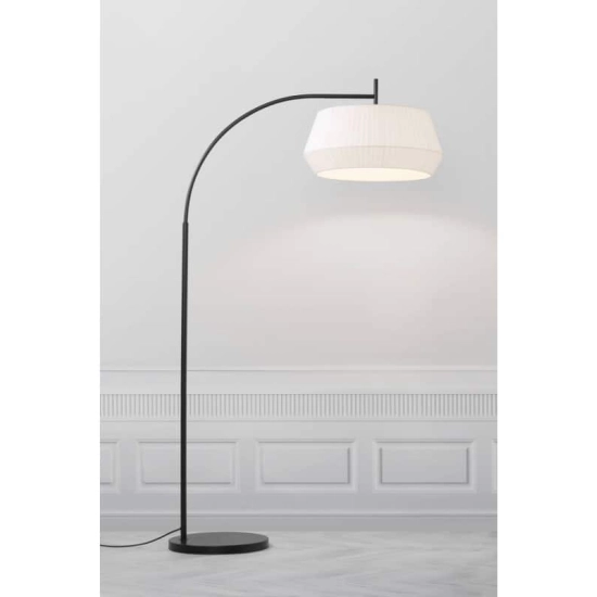 kinkiecik.pl Lampa podłogowa biała DICTE 2112414001 Nordlux