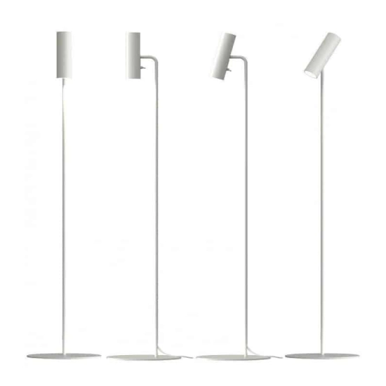 kinkiecik.pl Lampa podłogowa biała MIB6 71704001 Nordlux