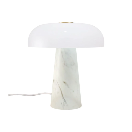 Biała lampa stołowa Glossy Mini- Design for the people, marmur 2520015001 Nordlux