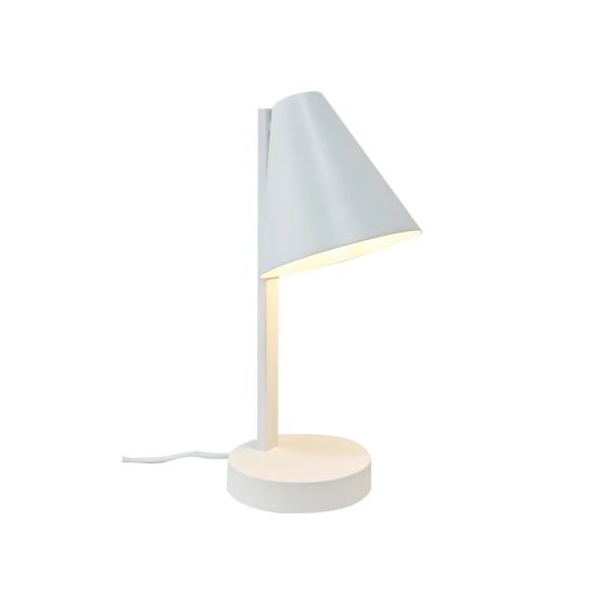 Biała lampa stołowa Wilmer port USB-C 2512305001 Nordlux