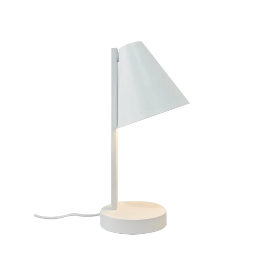 Biała lampa stołowa Wilmer port USB-C 2512305001 Nordlux
