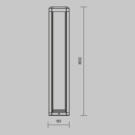 Lampa stojąca Royal Mile O019FL-L12GR3K IP65 Maytoni - zdjęcie dodatkowe 7