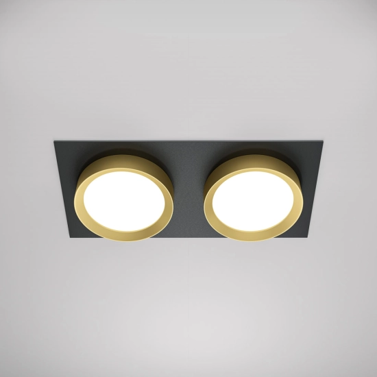 Oprawa podstropowa Downlight Hoop DL086-02-GX53-SQ-BG Maytoni - zdjęcie produktu
