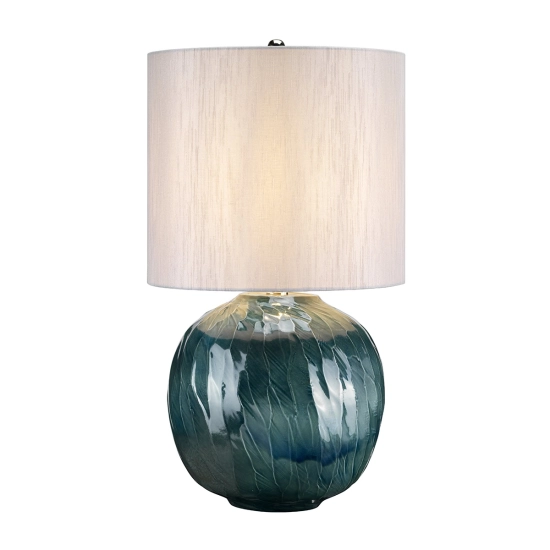 kinkiecik.pl Lampa stołowa Blue Globe – 1 źródło światła BLUE-GLOBE-TL Elstead Lighting