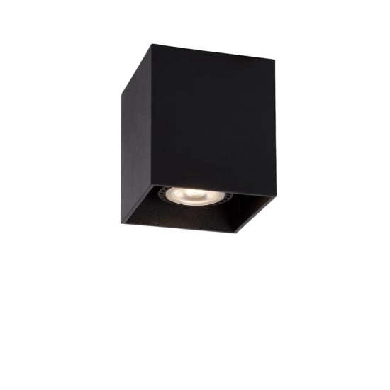 BODI spot sufitowy Ø 8 cm GU10 czarny 09101/01/30 Lucide - zdjęcie produktu