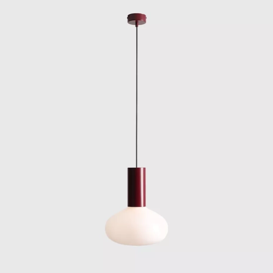 LAMPA WISZĄCA FLO RUBY M (opal glass) 7000G27_M Aldex - zdjęcie dodatkowe 2