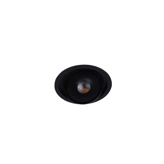 Oprawa stropowa Boston 1 Round czarny AZ3470 AZZARDO