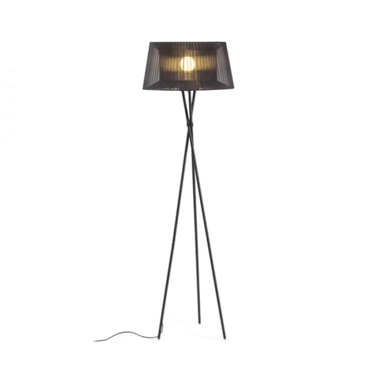 kinkiecik.pl BOULOGNE podłogowa czarna 230V E27 28W R12674 Rendl light studio