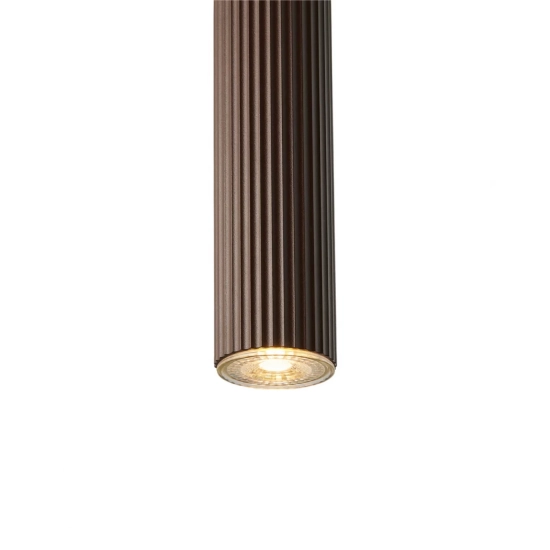 Brązowa lampa wisząca Vico Nordlux 2412103018