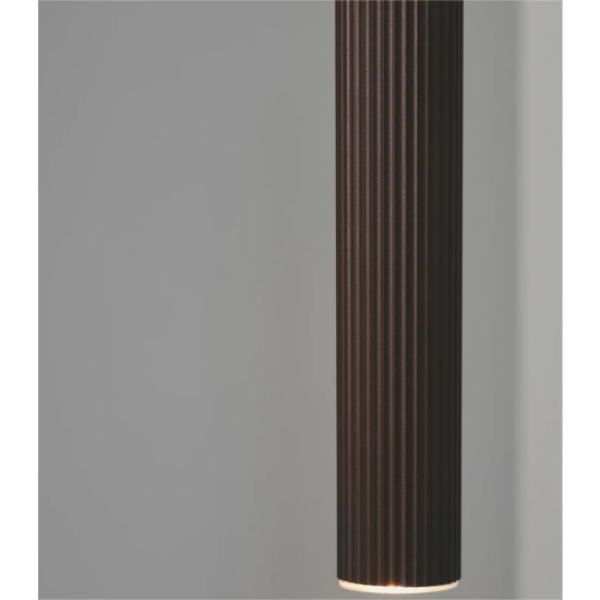 Brązowa lampa wisząca Vico Nordlux 2412103018