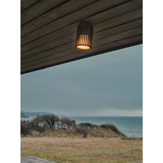 Brązowy spot sufitowy Aludra Seaside Nordlux - IP54 2118006261