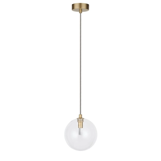 Lampa wisząca BUBBLES AZ5954+AZ5884 gold/clear AZZARDO