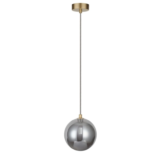 Lampa wisząca BUBBLES AZ5954+AZ5885 gold/smoky AZZARDO
