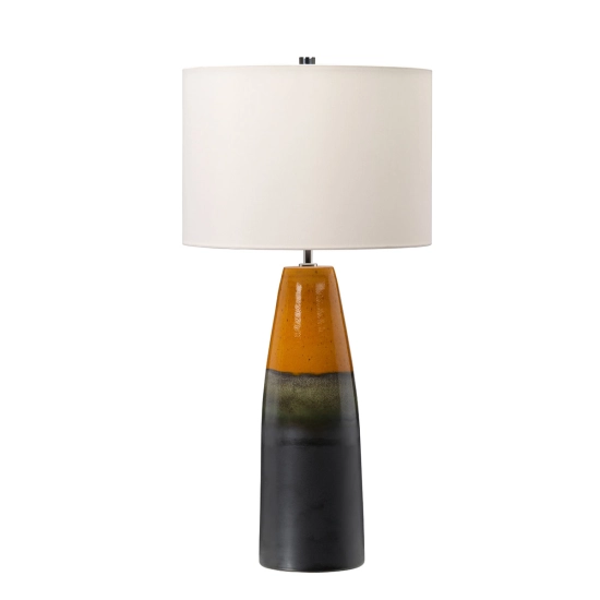 Lampa stołowa Burnt Oak – 1 źródło światła BURNTOAK-TL Elstead Lighting