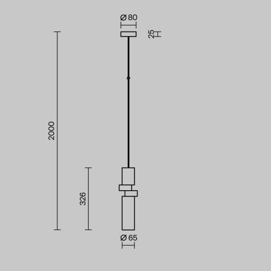 Lampa wisząca Palette MOD303PL-01CFL3 Maytoni - zdjęcie dodatkowe 4