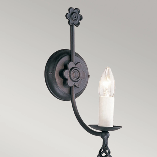 Kinkiet Belfry – 1 źródło światła BY1-BLACK Elstead Lighting