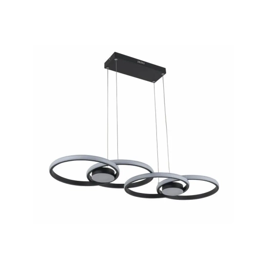 Audia - lampa wisząca LED czarny mat 336301-30 REALITY