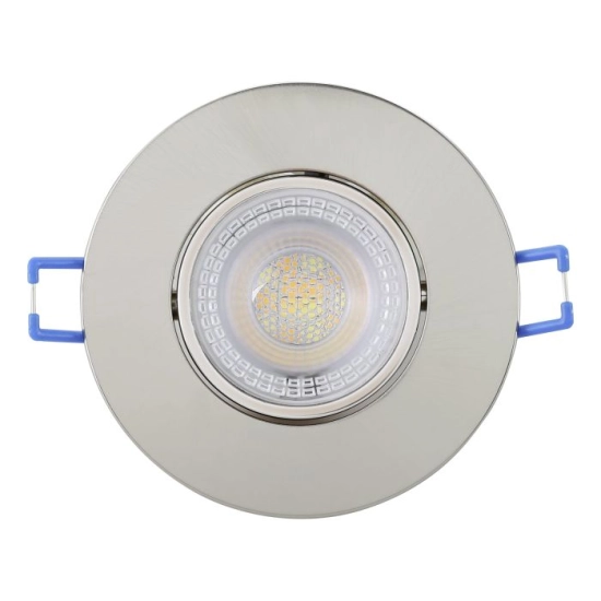 GEDREZ Oprawa do zabudowy zestaw 10XLED-CCT Ø90 Nikiel mat 300196 EGLO