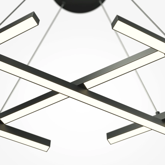 Lampa wisząca Halo MOD244PL-L50BK Maytoni - zdjęcie dodatkowe 1