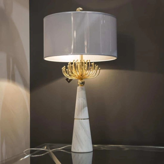 Lampa stołowa Cartagena - T02004AU CosmoLight - zdjęcie dodatkowe 4