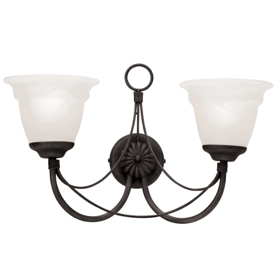 Kinkiet Carisbrooke – 2 źródła światła CB2-BLACK Elstead Lighting