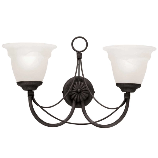 Kinkiet Carisbrooke – 2 źródła światła CB2-BLACK Elstead Lighting