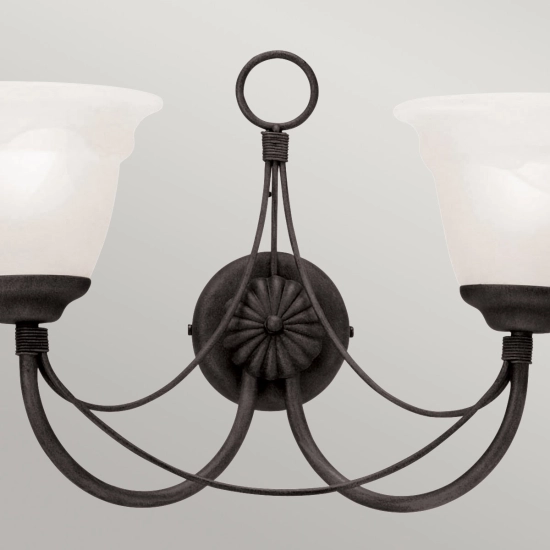 Kinkiet Carisbrooke – 2 źródła światła CB2-BLACK Elstead Lighting