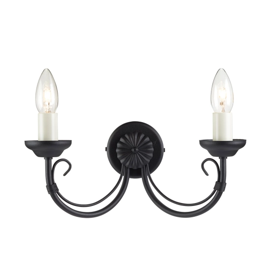 Kinkiet Chartwell – 2 źródła światła CH2-BLACK Elstead Lighting