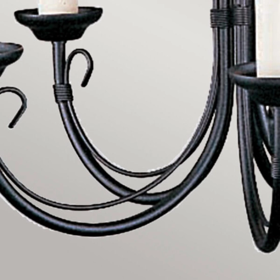 Żyrandol Chartwell – 5 źródeł światła CH5-BLACK Elstead Lighting