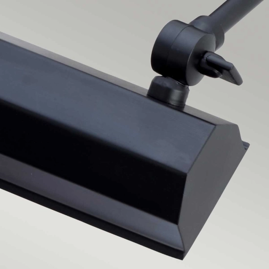 Mała obrazówka Chawton – 1 źródło światła – Czarna CHAWTON-PLS-BLK Elstead Lighting
