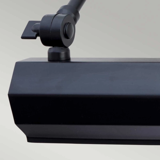 Mała obrazówka Chawton – 1 źródło światła – Czarna CHAWTON-PLS-BLK Elstead Lighting