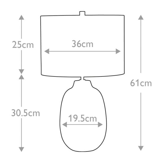 Lampa stołowa Chelsfield – 1 źródło światła CHELSFIELD-TL Elstead Lighting