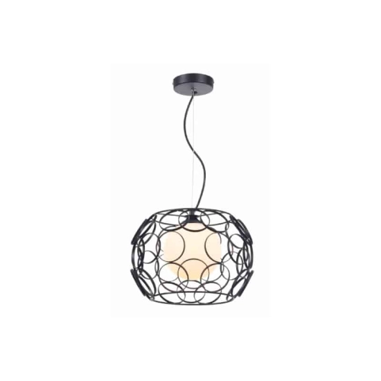 Coolio lampa wisząca 1 pł 328701-02 czarna Reality - zdjęcie produktu