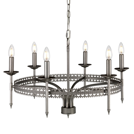 kinkiecik.pl Żyrandol Crown – 6 źródeł światła CROWN6 Elstead Lighting