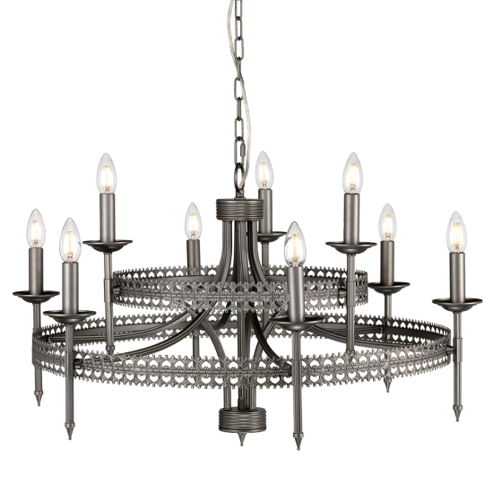 kinkiecik.pl Żyrandol Crown – 9 źródeł światła CROWN9 Elstead Lighting