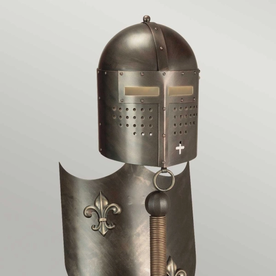 Lampa stołowa Crusader – 1 źródło światła CRUSADER-T-L Elstead Lighting