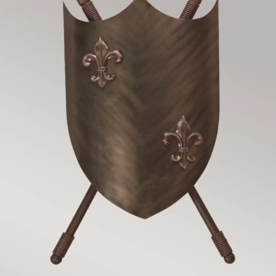 Kinkiet Crusader – 2 źródła światła CRUSADER-W-L Elstead Lighting