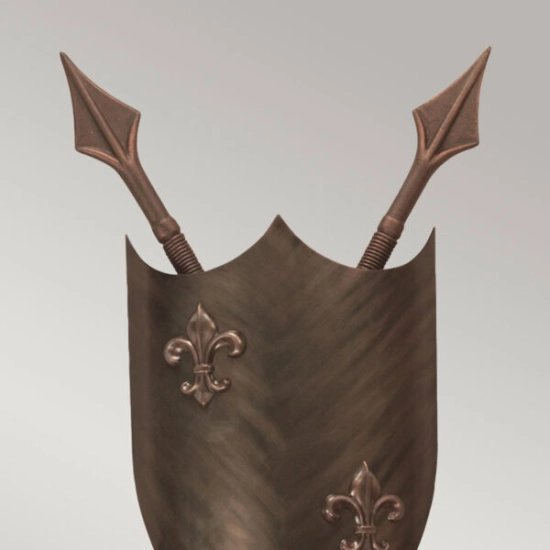 Kinkiet Crusader – 2 źródła światła CRUSADER-W-L Elstead Lighting