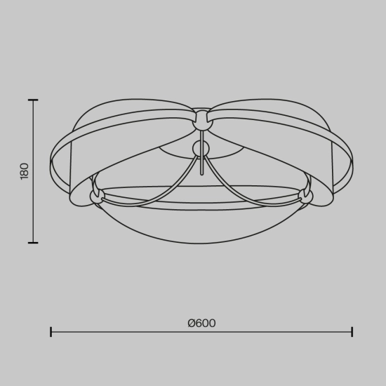Lampa sufitowa Breeze MOD281CL-L45BS3K Maytoni - zdjęcie dodatkowe 4