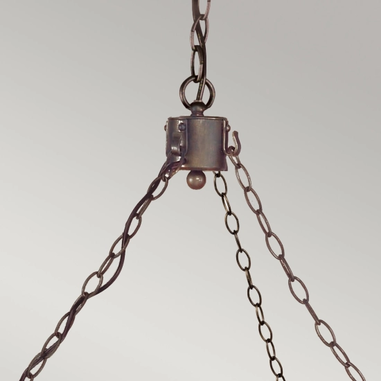 Żyrandol Cromwell – 12 źródeł światła CW12-OLD-BRZ Elstead Lighting
