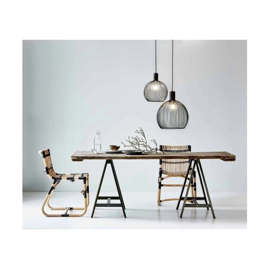 kinkiecik.pl Czarna ażurowa lampa wisząca Aver 30 84243003 Nordlux