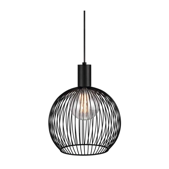Czarna ażurowa lampa wisząca Aver 30 84243003 Nordlux - zdjęcie produktu